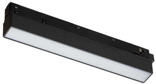 Oprawa szyny magnetycznej LINE LED 20cm 9W 3000K czarny