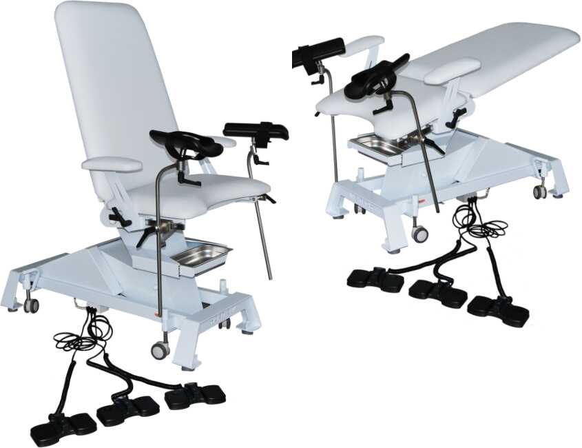 FG-R02N fotel ginekologiczny (urologiczny) elektryczny sterowany nożnie