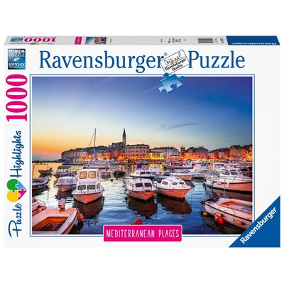 Ravensburger Puzzle 1000 elementów Śródziemnomorska Chorwacja 4005556149797