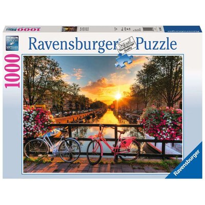 Ravensburger Puzzle 1000 el Rowery w Amsterdamie