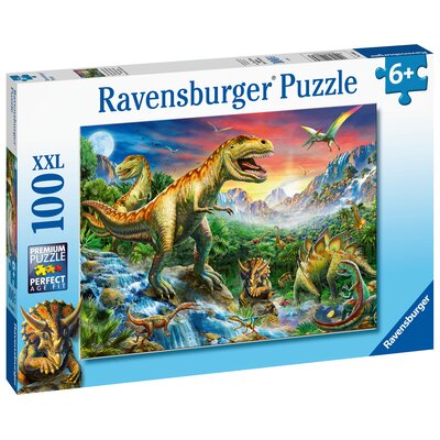 Ravensburger Puzzle 100 elementów Epoka dinozaurów
