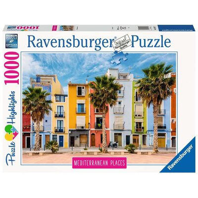 Ravensburger Puzzle 1000 elementów Środziemnomorska Hiszpania 4005556149773