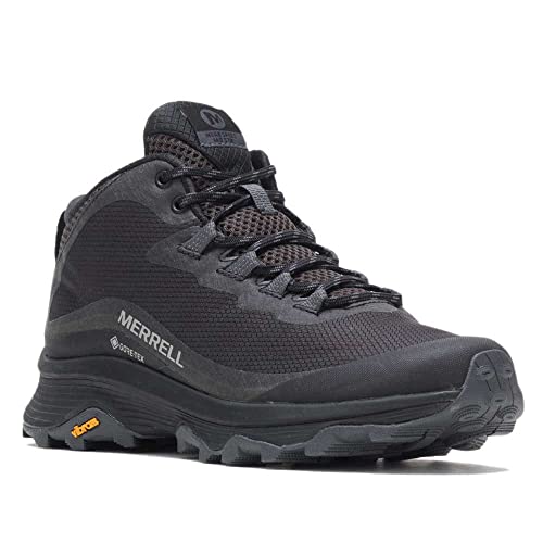 Merrell Moab Speed Mid GTX, Buty trekkingowe damskie, Czarny Asphalt, 40 EU