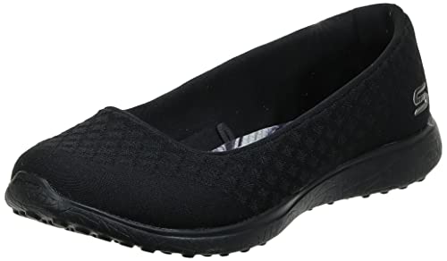 Skechers Damskie trampki Microburst One Up, czarne, 6,5 7 UK