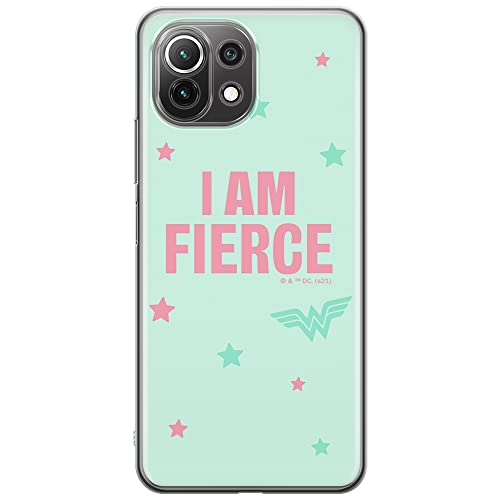 ERT GROUP etui na telefon Xiaomi 11 LITE 4G/5G, case oryginalny i oficjalnie licencjonowany przez DC, wzór Wonder Woman 026, optymalnie dopasowane, plecki z TPU