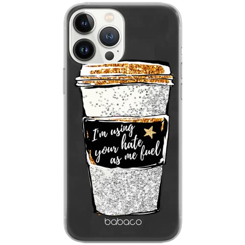 ERT GROUP etui na telefon Apple Iphone 12 Mini, case oryginalny i oficjalnie licencjonowany przez Babaco, wzór Fashion 004, optymalnie dopasowane, z efektem płynnego brokatu