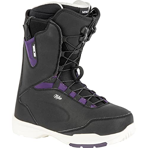 Nitro SCALA TLS BLACK/PURPLE damskie buty snowboardowe - 40EUR