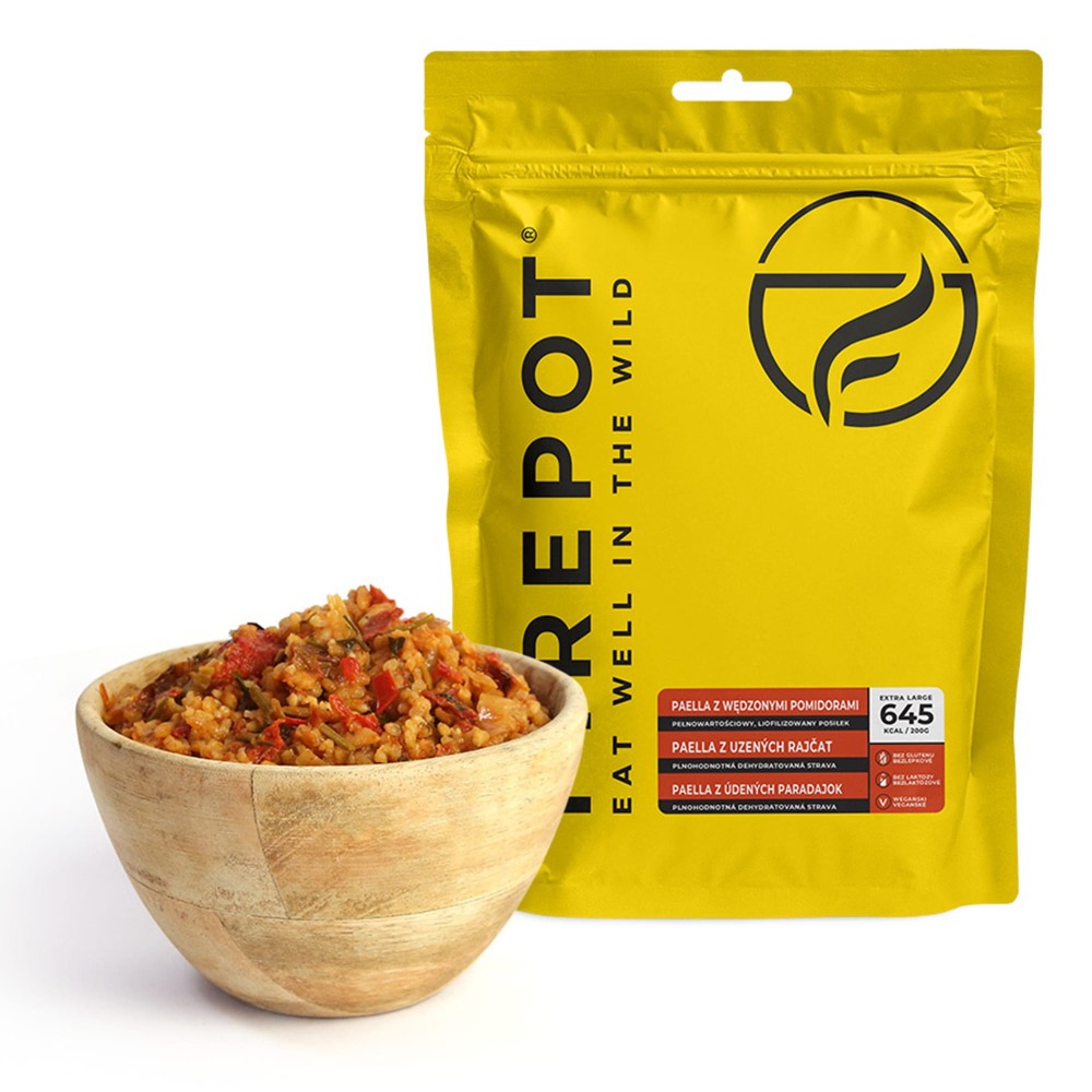 Liofilizat Firepot Paella z wędzonymi pomidorami XL 200g