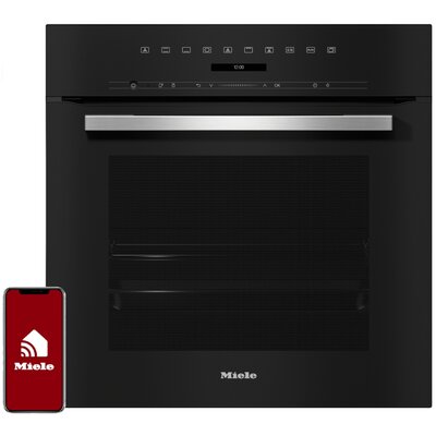 Zdjęcia - Piekarnik Miele   H 7165 B obsidianblack 12102250 Raty 0! - (22) 877 77 77 I 