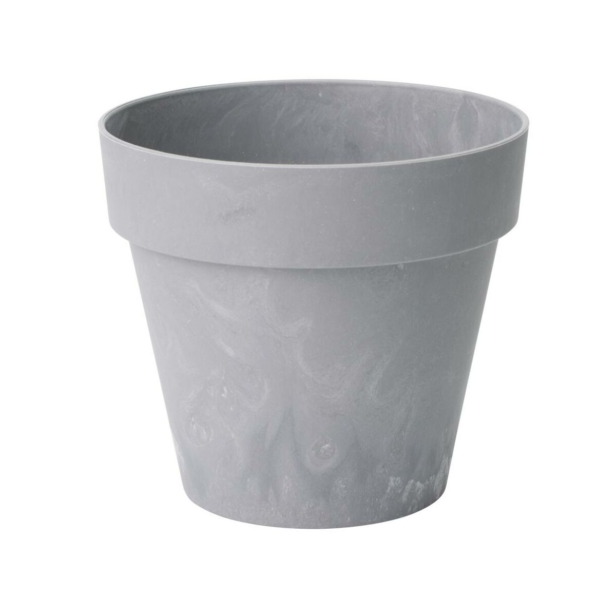 Osłonka doniczki Ibiza 14 cm jasny beton Form-Plastic