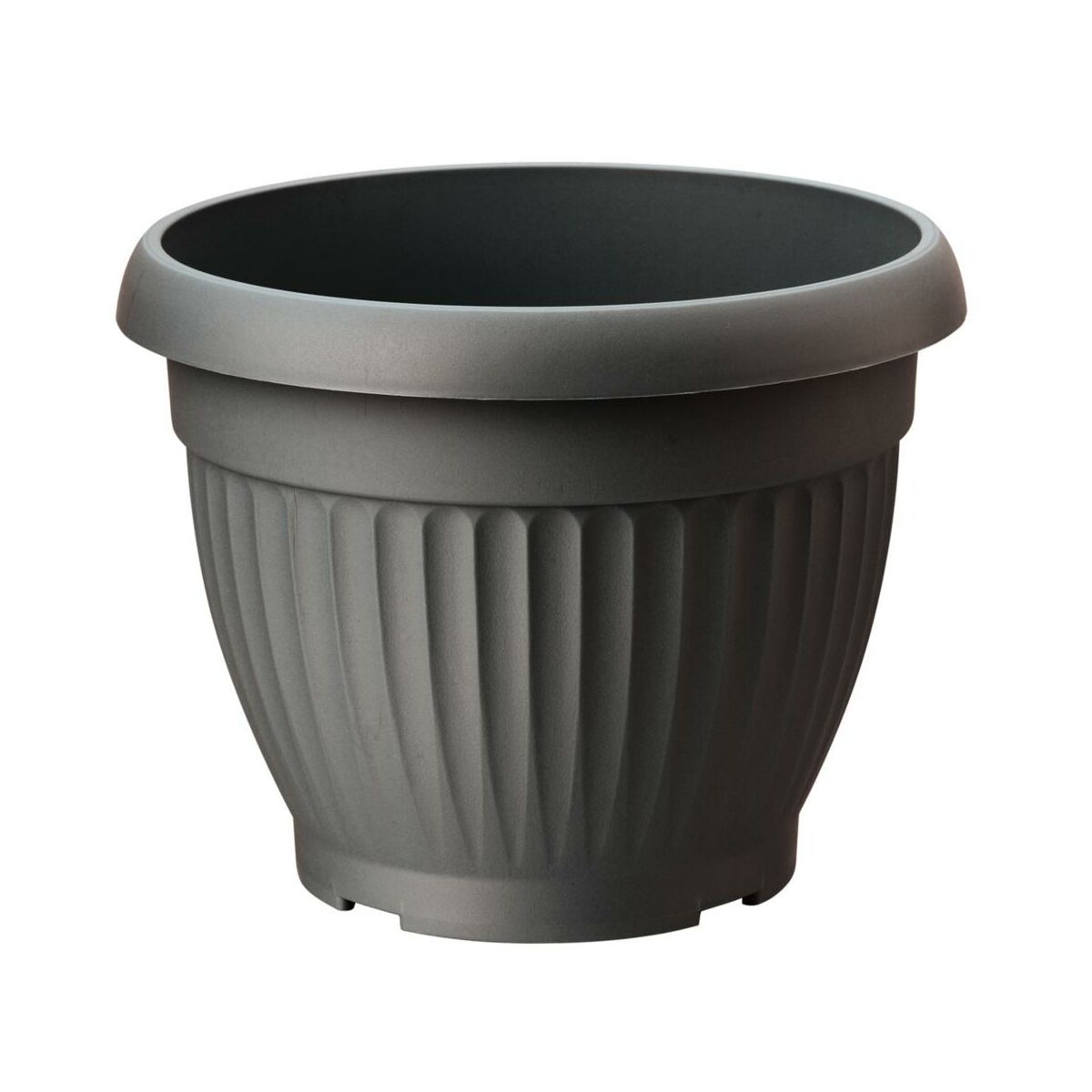 Osłonka doniczki Dona 17 cm antracytowa