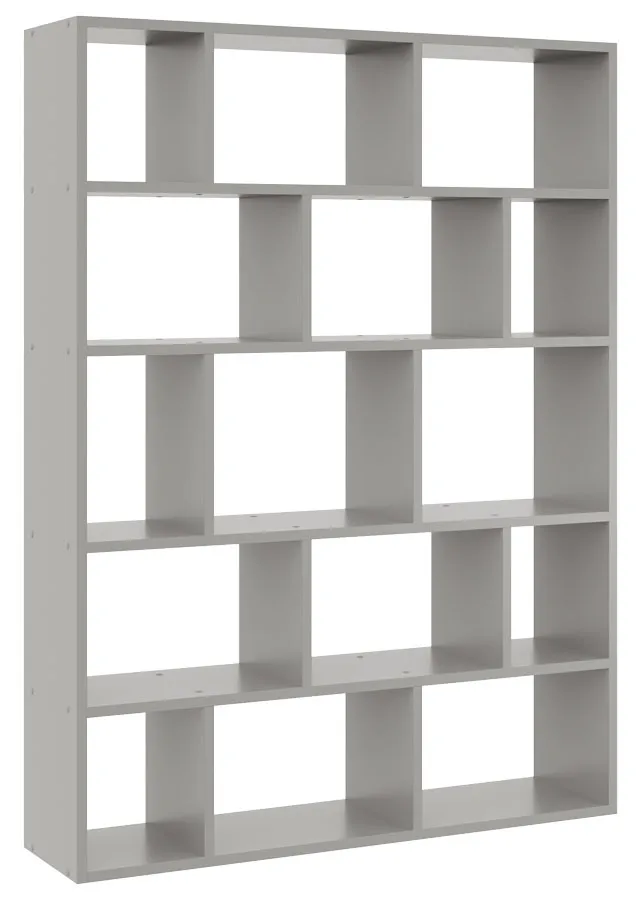 Nowoczesny regał w kolorze szarym wiszący lub stojący D8-L83