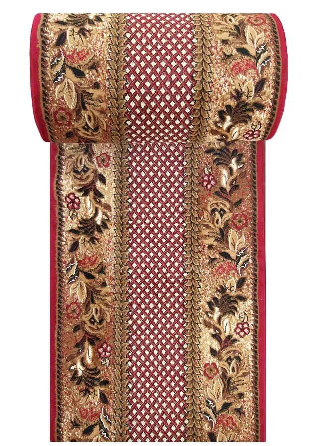 Czerwony chodnik do przedpokoju na metry H7-K65