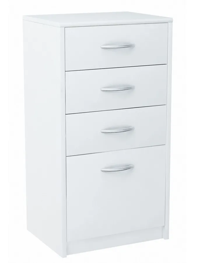 Biała komoda z szufladami mat E2-E25