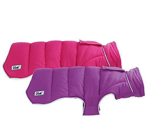 Viva Dwustronny płaszcz różowy lub fioletowy 60 cm x duży