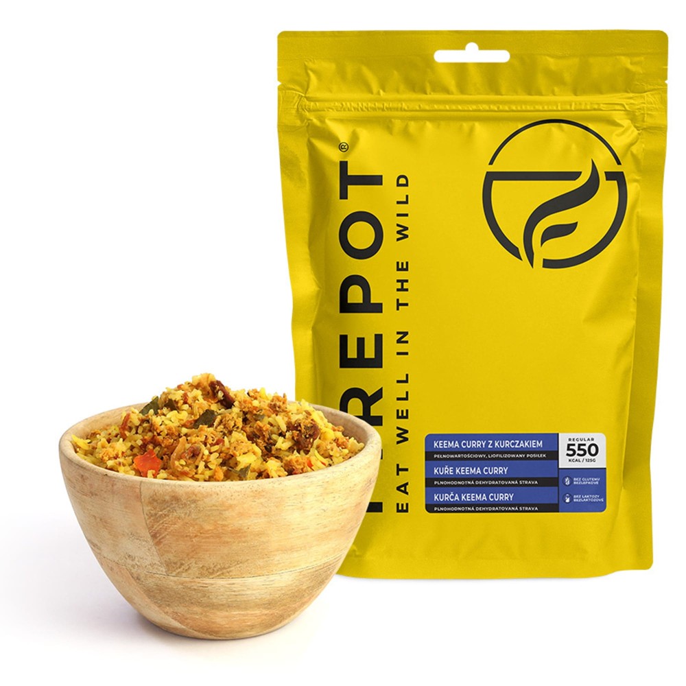 Liofilizat Firepot Keema Curry z kurczakiem 125g
