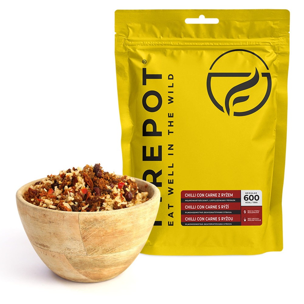 Liofilizat Firepot Chilli con Carne z ryżem 135g