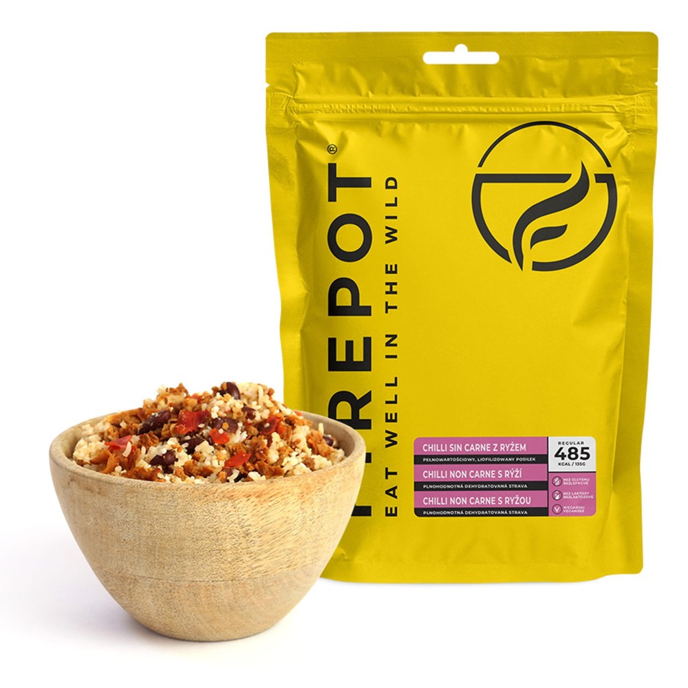 Liofilizat Firepot Chilli non Carne z ryżem 135g