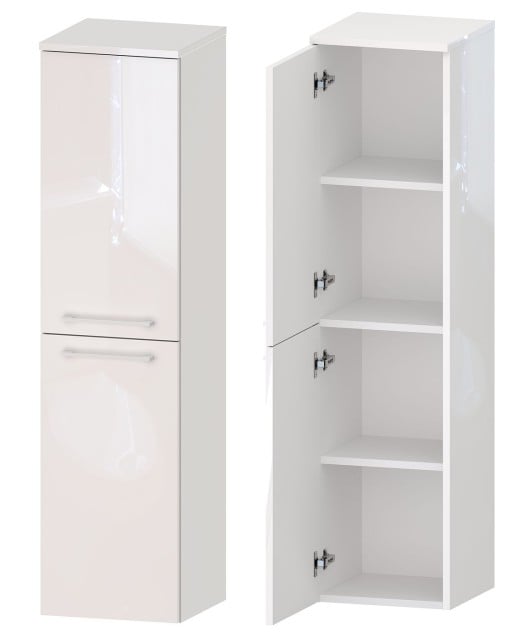 Słupek Łazienkowy ROSEN 30 2D L - Uchwyt Biały