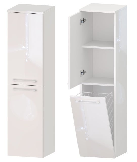 Słupek Łazienkowy ROSEN 35 2D K L- Uchwyt Biały