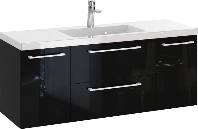 Szafka z Umywalką ROSEN 120 cm D - Uchwyt Biały