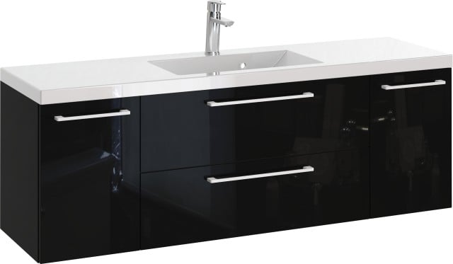 Szafka z Umywalką ROSEN 140 cm D - Uchwyt Biały