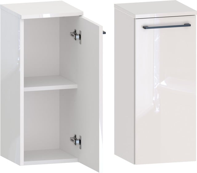 Słupek Łazienkowy ROSEN 30 1D D P - Uchwyt Czarny