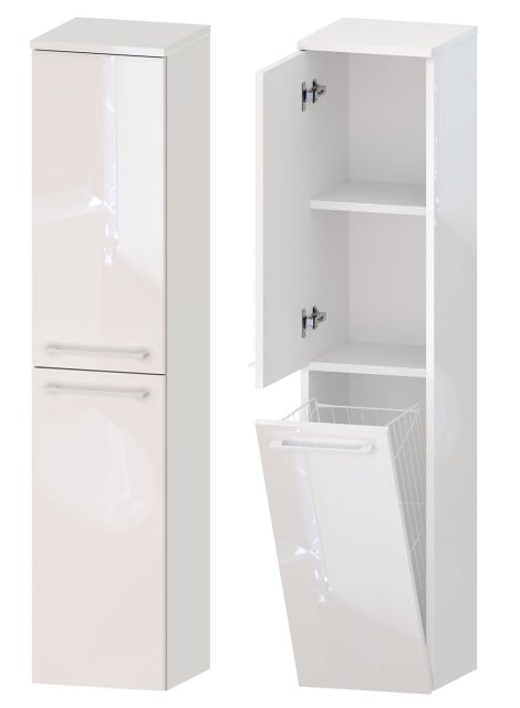 Słupek Łazienkowy ROSEN 30 2D K L - Uchwyt Biały