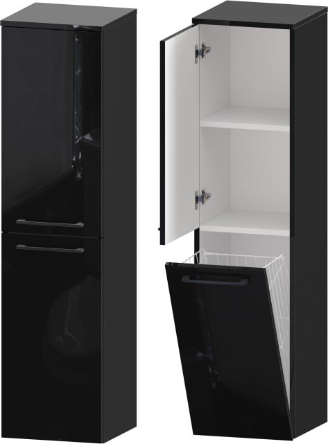 Słupek Łazienkowy ROSEN 35 2D K L- Uchwyt Czarny