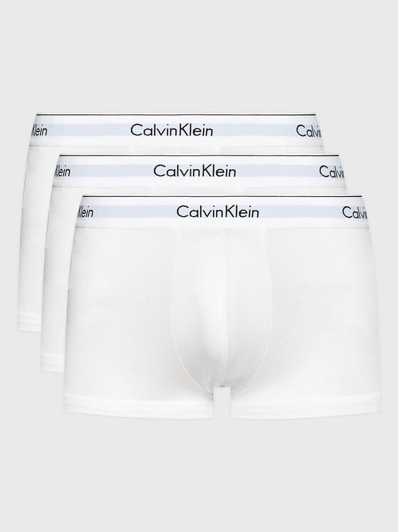 Calvin Klein Underwear Komplet 3 par bokserek 000NB2380A Biały