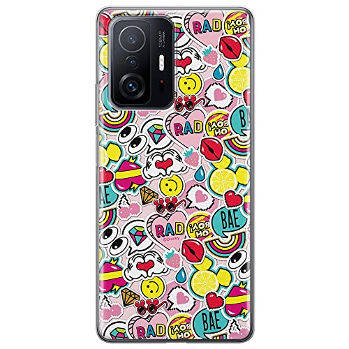 ERT GROUP etui na telefon Xiaomi 11T 5G / 11T PRO 5G, case oryginalny i oficjalnie licencjonowany przez Disney, wzór Mickey i Minnie 014, optymalnie dopasowane, plecki z TPU