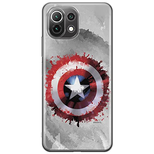 Etui dedykowane do XIAOMI MI 11 LITE 4G / MI 11 LITE 5G / 11 LITE 5G NE wzór:  Kapitan Ameryka 019 oryginalne i oficjalnie licencjonowane