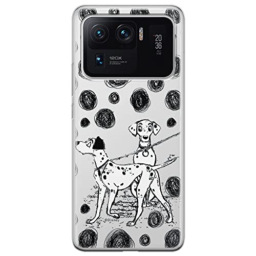 ERT GROUP etui na telefon Xiaomi MI 11 ULTRA, case oryginalny i oficjalnie licencjonowany przez Disney, wzór Dalmatyńczyk 002, optymalnie dopasowane, plecki z TPU częściowo przeźroczyste