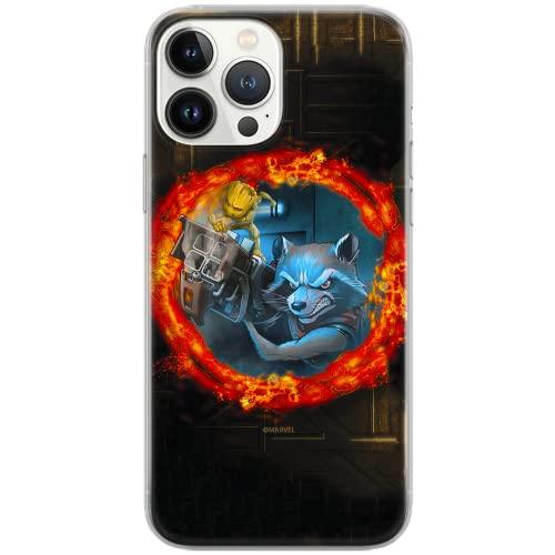 Etui Strażnicy Galaktyki 008 Marvel Nadruk pełny Czarny Producent: Samsung, Model: A71