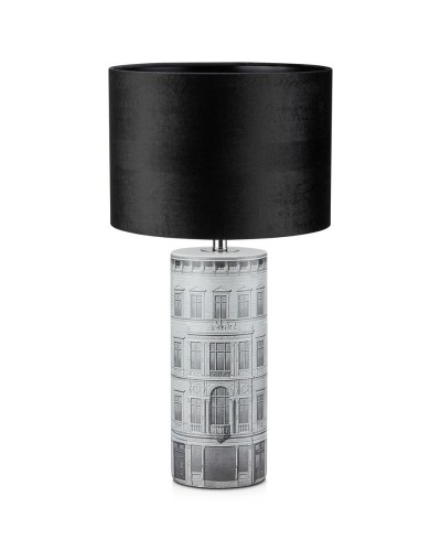 Markslojd lampa stołowa Ichi 1L E27 czarna/szara 108103