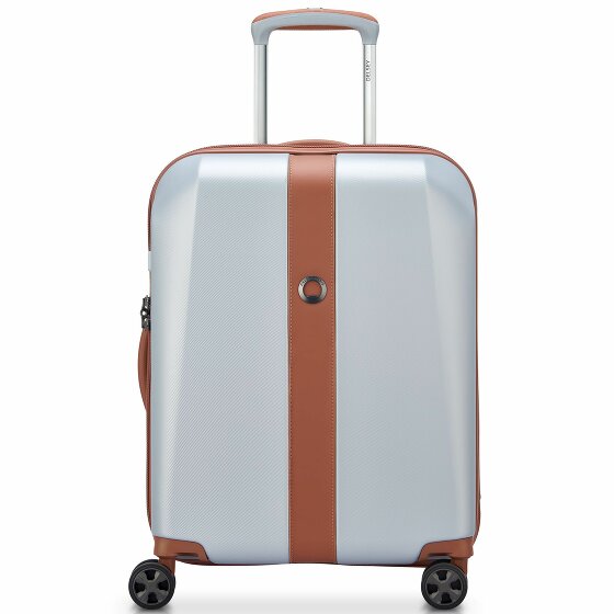 Delsey Promenada Hard 2.0 Wózek kabinowy 4-kołowy 55 cm silber
