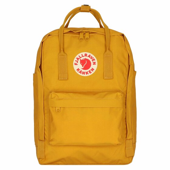 Fjällräven 23524 Kånken plecak sportowy na laptopa 15 cali, uniseks, dla dorosłych, Ochre, Taglia unica, sportowy, brunatnożółty, Einheitsgröße, Sportowy