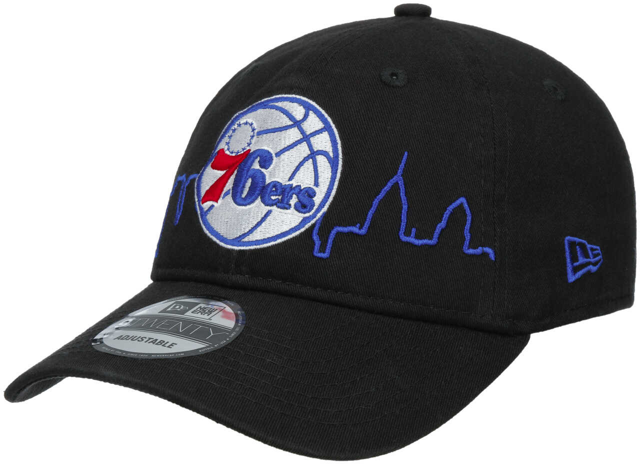 Czapka 9Twenty NBA Tip Off 76ers by New Era, czarny, One Size