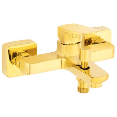 Ferro Vitto Gold Verdeline bateria wannowo-prysznicowa ścienna złoty połysk BVI1VLG