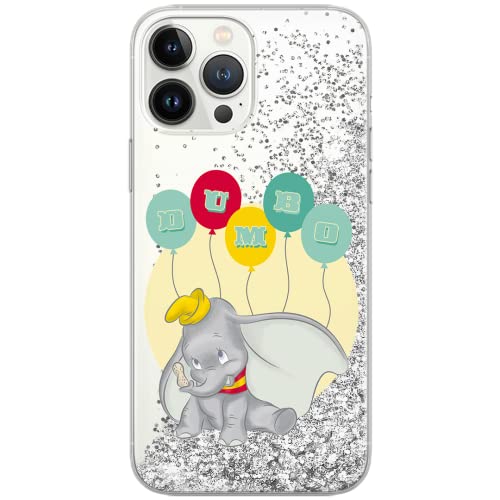 ERT GROUP etui na telefon Apple Iphone 6/7 / 8, case oryginalny i oficjalnie licencjonowany przez Disney, wzór Dumbo 003, optymalnie dopasowane, z efektem płynnego brokatu