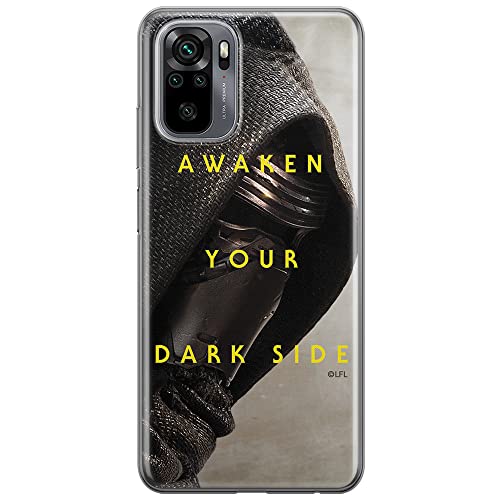 ERT GROUP etui na telefon Xiaomi REDMI NOTE 10/ 10S, case oryginalny i oficjalnie licencjonowany przez Star Wars, wzór Kylo Ren 003, optymalnie dopasowane, plecki z TPU