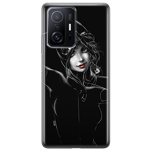 ERT GROUP etui na telefon Xiaomi 11T 5G / 11T PRO 5G, case oryginalny i oficjalnie licencjonowany przez DC, wzór Catwoman 002, optymalnie dopasowane, plecki z TPU