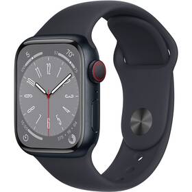 Apple Watch 8 GPS + Cellular 45mm Czarny