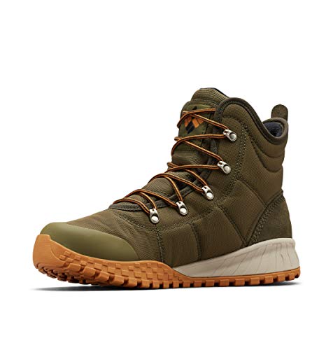 Columbia Fairbanks Omni-Heat męskie śniegowce, zielony Nori X Canyon Gold, 41.5 EU