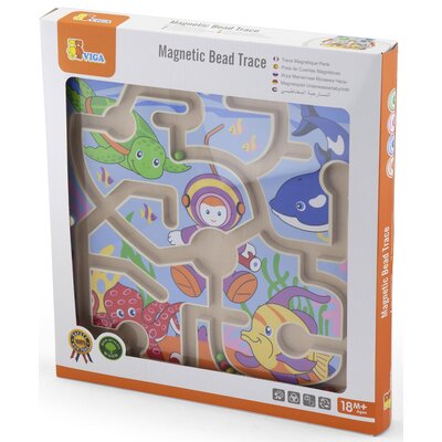 Viga Toys Viga Labirynt Magnetyczny Drewniany Tor Nurek