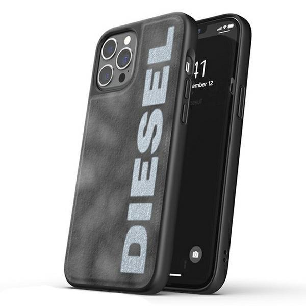 Фото - Чохол Diesel Moulded Case Bleached Denim iPhone 12/12 Pro szaro-biały/grey-white 
