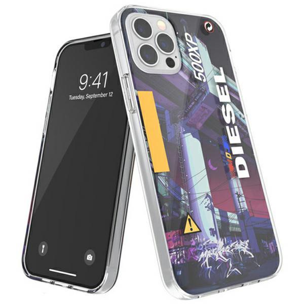 Etui Diesel Clear Case Mad Dog Jones AOP do  iPhone 12/12 Pro multikolor/colorful