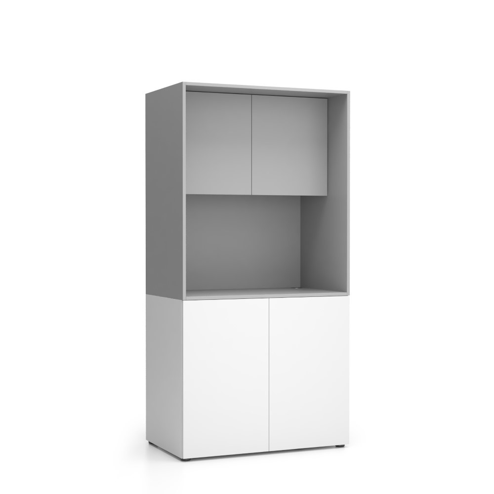 PLAN Kuchnia NIKA bez wyposażenia 1000 x 600 x 2000 mm, szary 6101190