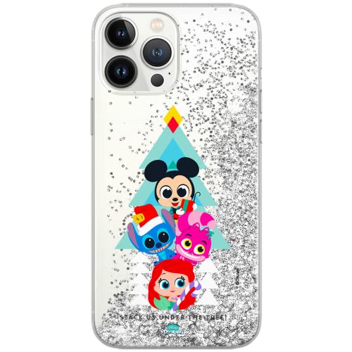 ERT GROUP etui na telefon Apple Iphone XS, case oryginalny i oficjalnie licencjonowany przez Disney, wzór Disney Friends 001, optymalnie dopasowane, z efektem płynnego brokatu