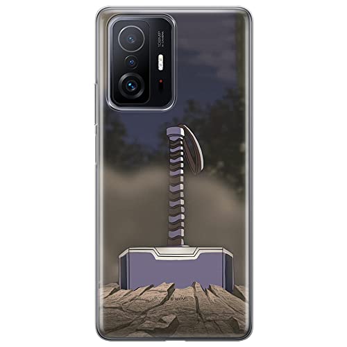 ERT GROUP etui na telefon Xiaomi 11T 5G / 11T PRO 5G, case oryginalny i oficjalnie licencjonowany przez Marvel, wzór Thor 002, optymalnie dopasowane, plecki z TPU